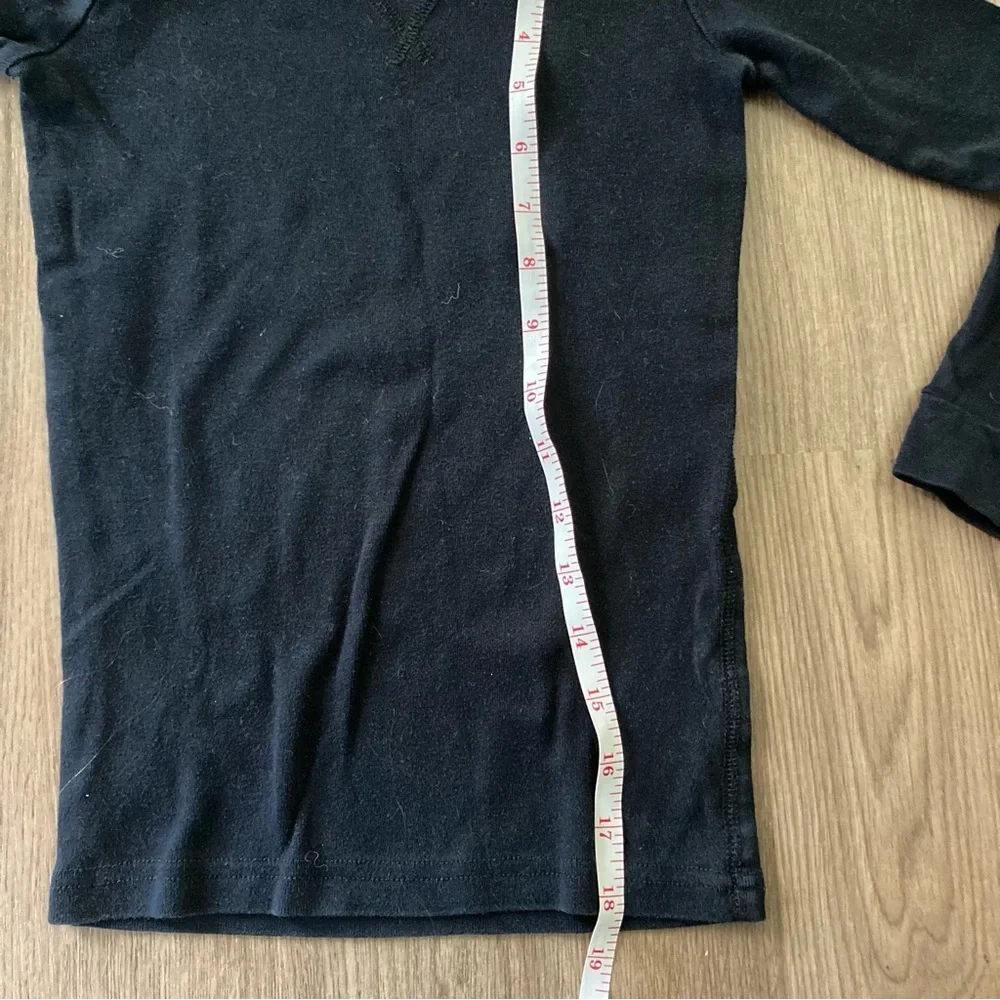 Primary Kids Pajama Set Size 6-7 Black Long Sleeve Stars and Moon Organic Cotton